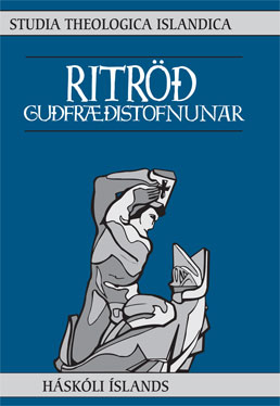 Forsíða Ritraðar Guðfræðistofnunar